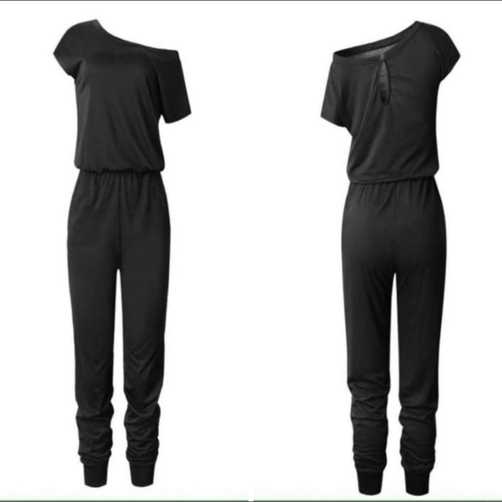 Black jumpsuit